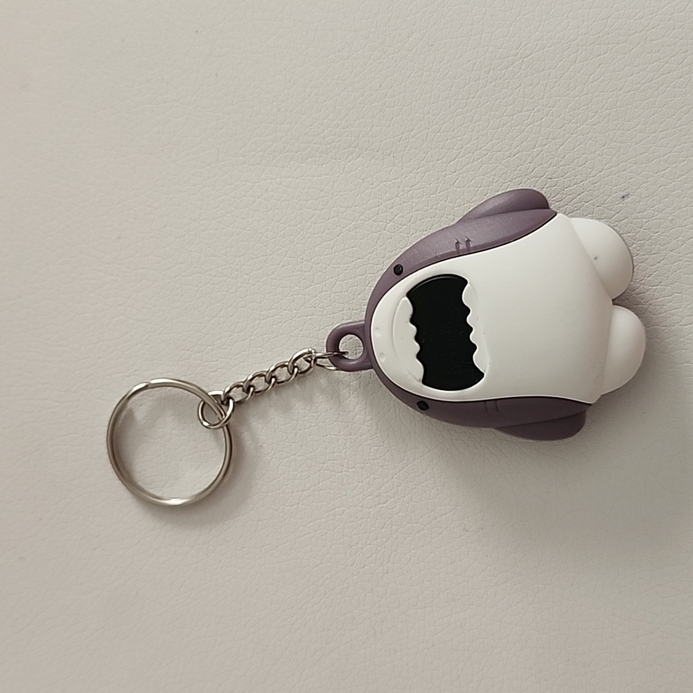 Brand new cute Shark Apple AirTag anti lost Keychain